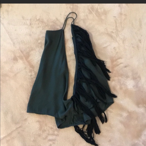 Indah Tassel Crop Top - Picture 1 of 4